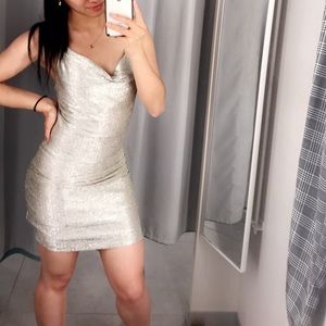 New! Flattering, Glittery, body tight dress
